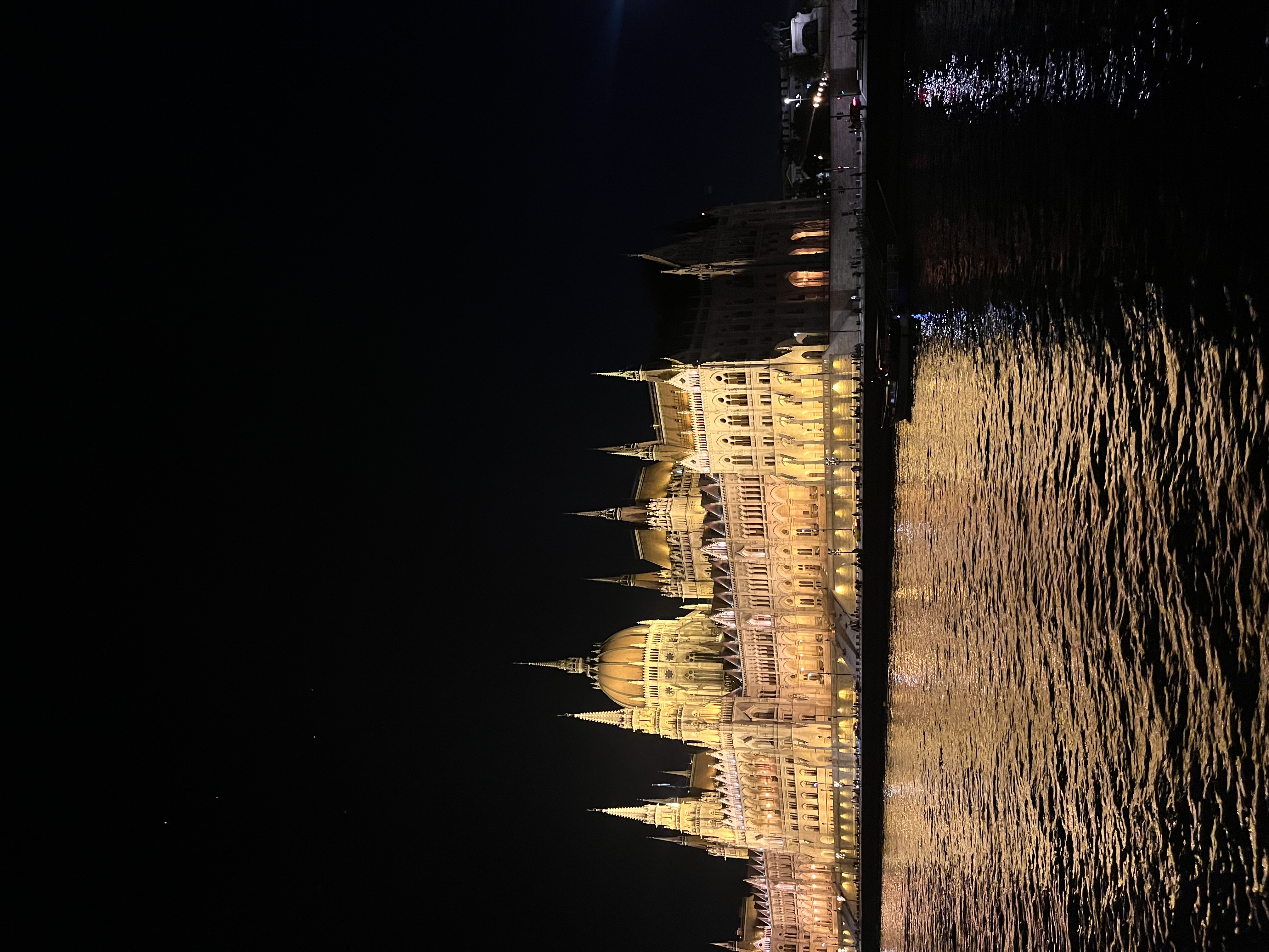 Budapest Parliament at night